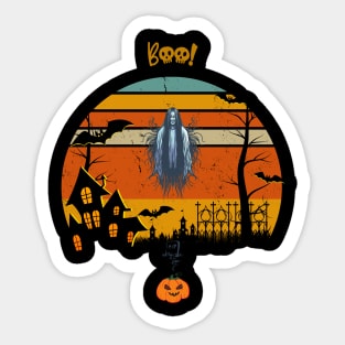 Halloween Ghost Sticker